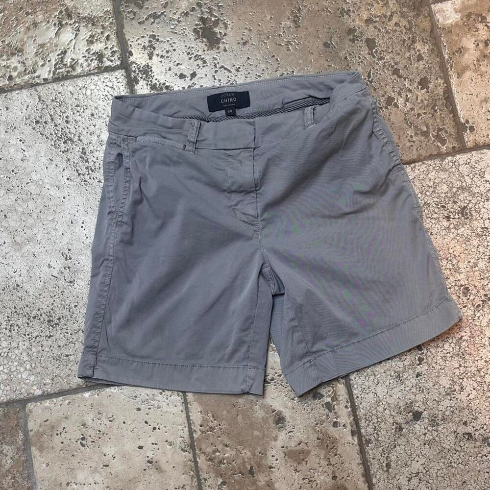 J. Crew Women's Chino Grey Shorts Size 00